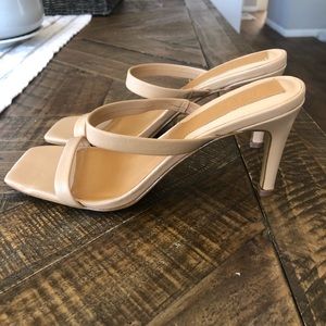 Jaggar The Label Square Toe Heels